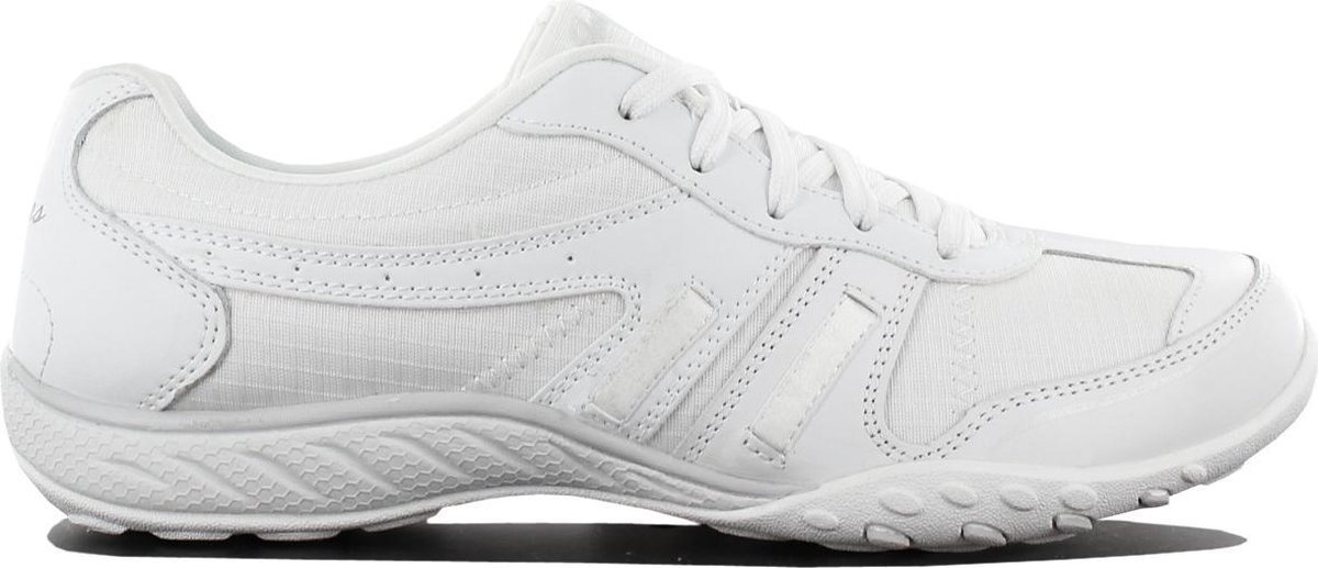 skechers white breathe easy