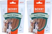 Boxby Strips - Eend - Hondensnack - 90 g - Per 2 zakjes