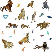 muurstickers The Lion King vinyl 26 stuks