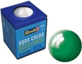 Revell Aqua  #61 Emerald Green - Gloss - RAL6029 - Acryl - 18ml Verf potje