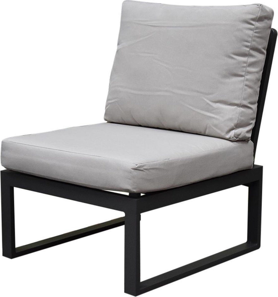Lola middenelement aluminium antraciet