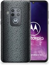 Motorola One Zoom TPU bumper Stripes Dots