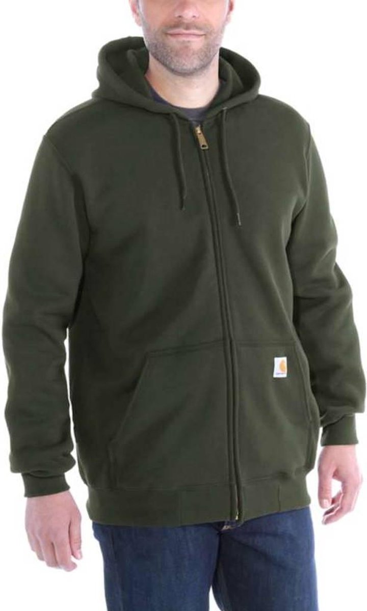 Carhartt Midweight Zip Hooded Sweatshirt Moss Heren XXL