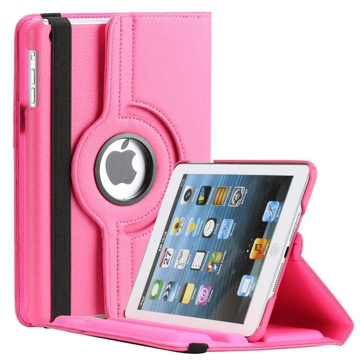 360° Boekmodel iPad Air - Roze