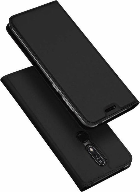 Nokia 7.1 hoesje Dux Ducis Skin Pro Book Case Zwart bol