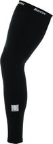 Santini Beenwarmers Zwart Unisex - Totum Thermofleece Leg Warmers Black - XL/XXL
