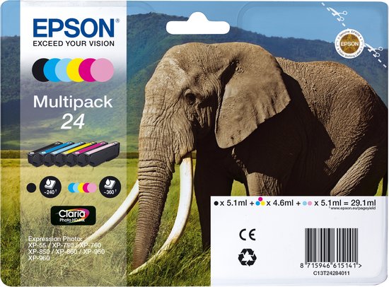 Epson 24 - Inktcartridge / Multipack