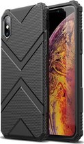 Apple iPhone XS TPU Shield Hoesje Zwart