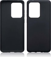 Samsung Galaxy S20 Plus TPU hoesje Back Cover - Zwart