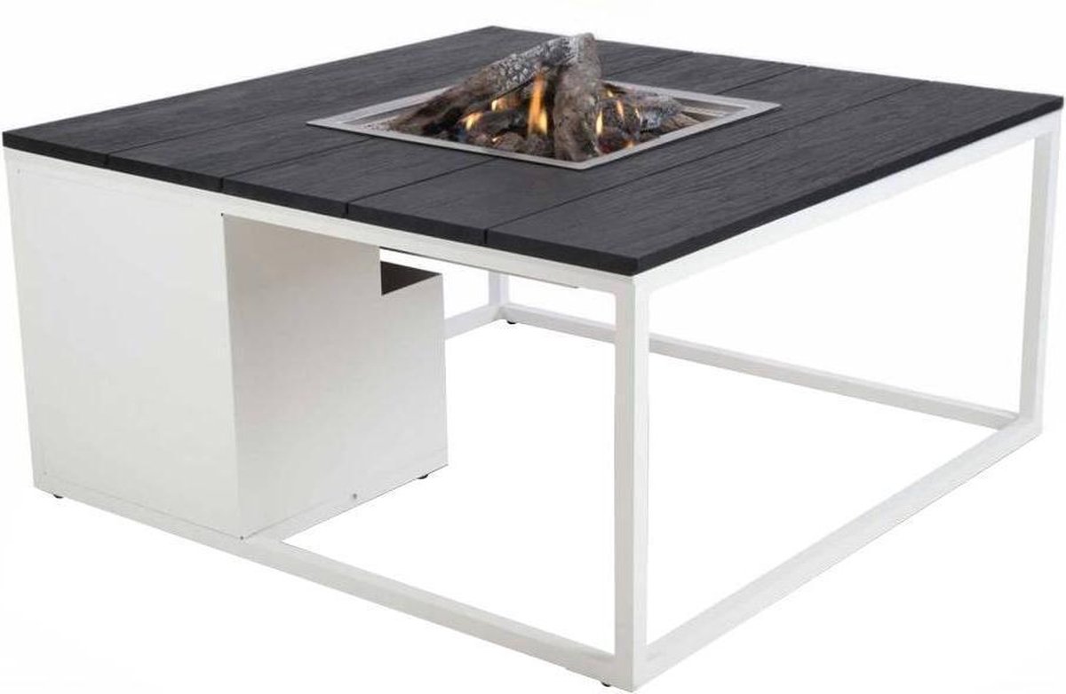 Cosi Cosiloft 100 Lounge - Table de feu - Gris avec blanc