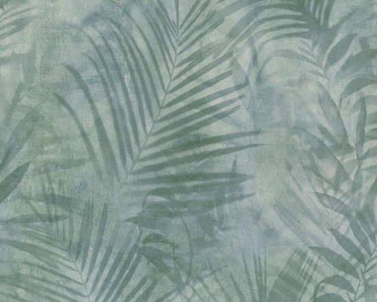 Aas Oost Timor vreemd PALMBLAD BEHANG | Botanisch - grijs groen - A.S. Création AS Neue Bude 2.0  editie 2 | bol.com