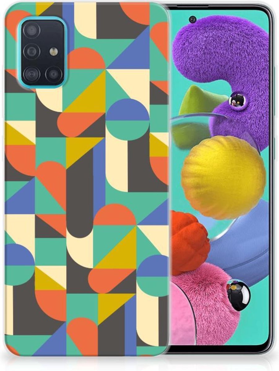 Samsung Galaxy A51 TPU bumper Funky Retro