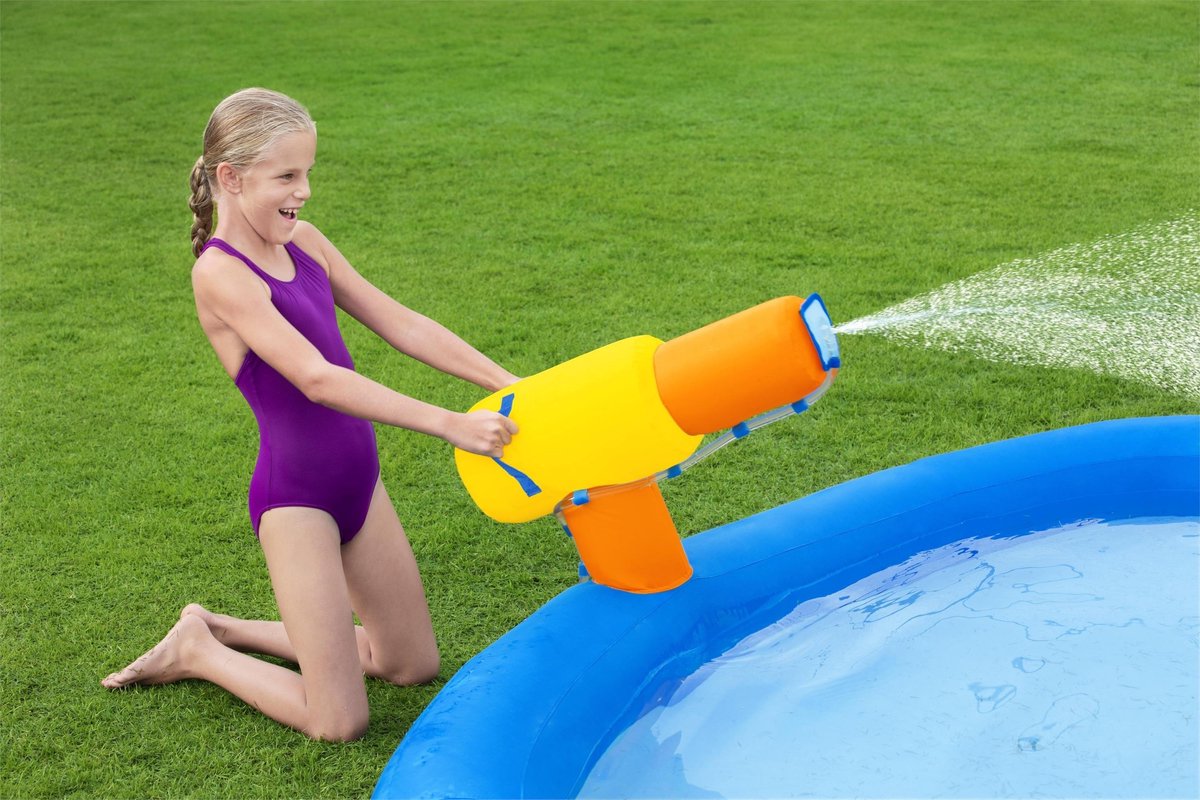 Bestway H2OGO! Waterpark mount splashmore - speelzwembad - klimwand - Glijbaan — afbeelding 5