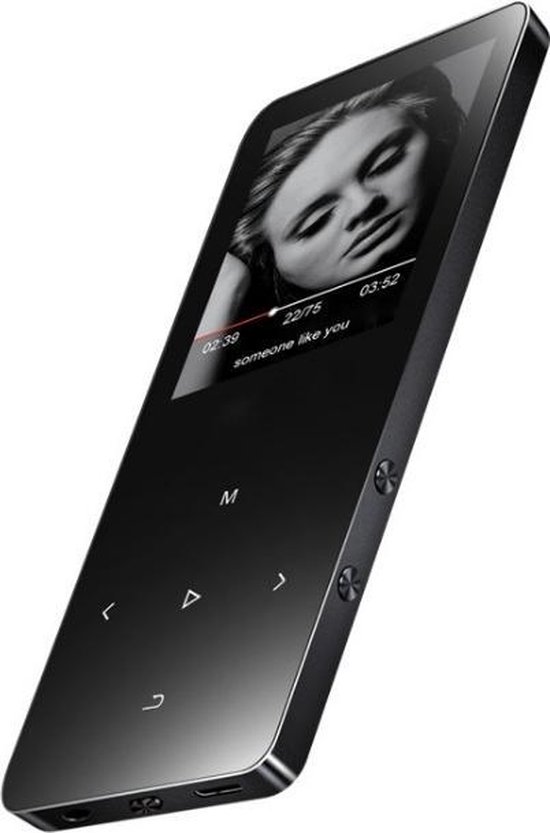 1 inch screen metaal Bluetooth MP3 MP4 HiFi Sound 16GB (zilver) bol.com