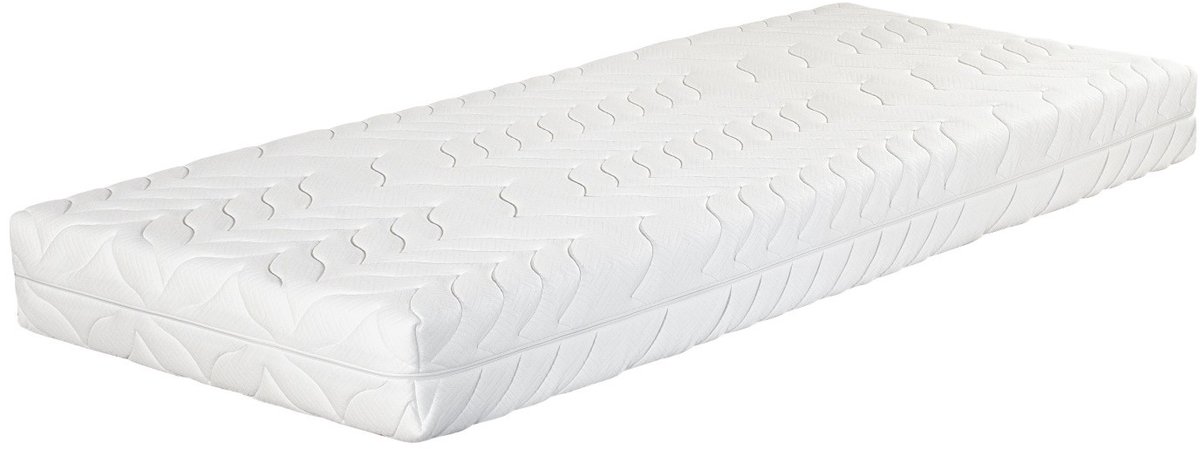 MatrasDirect Pocketveermatras Bonaire - 70x210 - 19 cm dik - Anti-Allergie - Afritsbare en wasbare hoes Wit