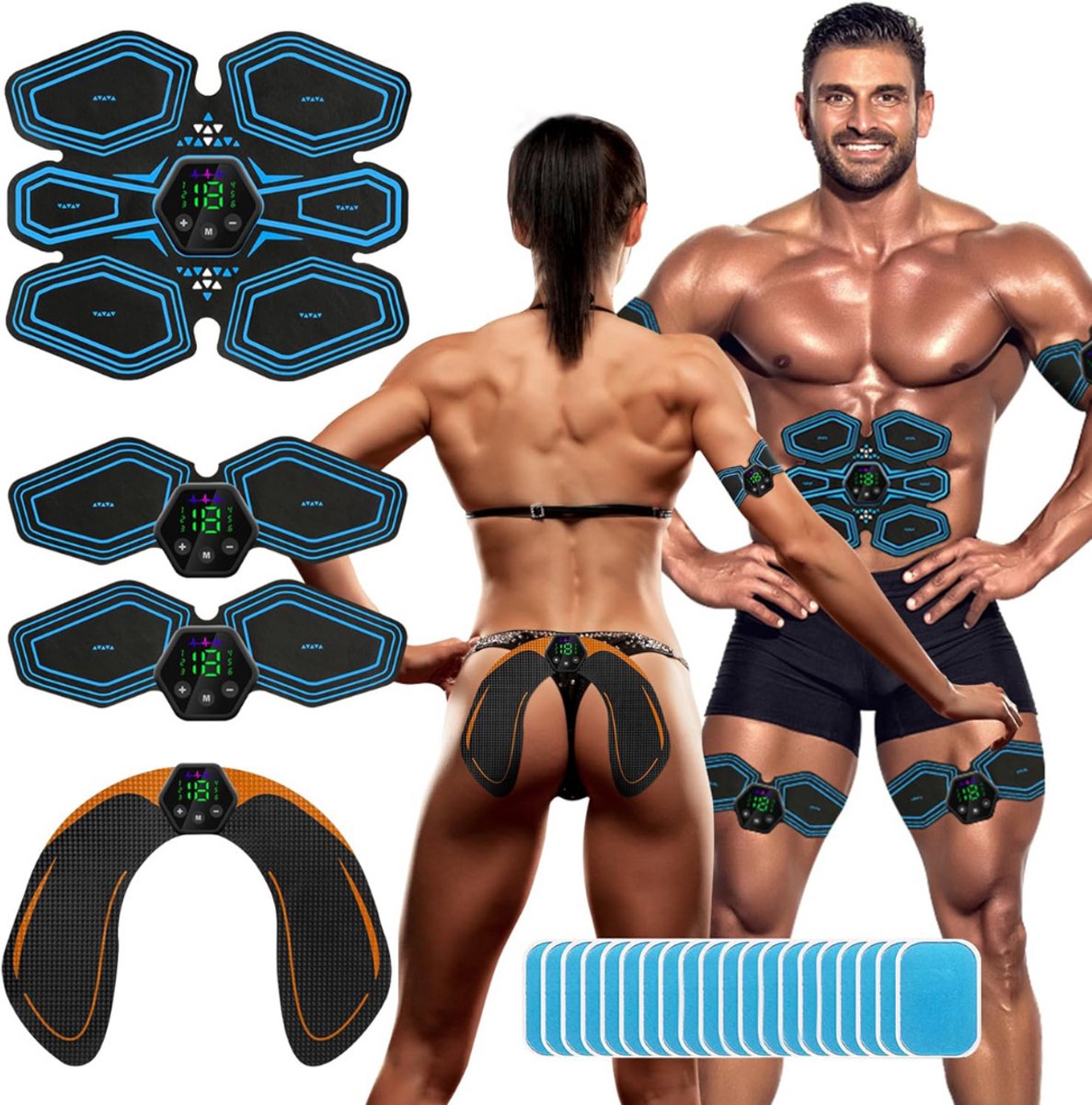 Buikspiertrainers Elektrisch - Hometrainer Afvallen - Fitness