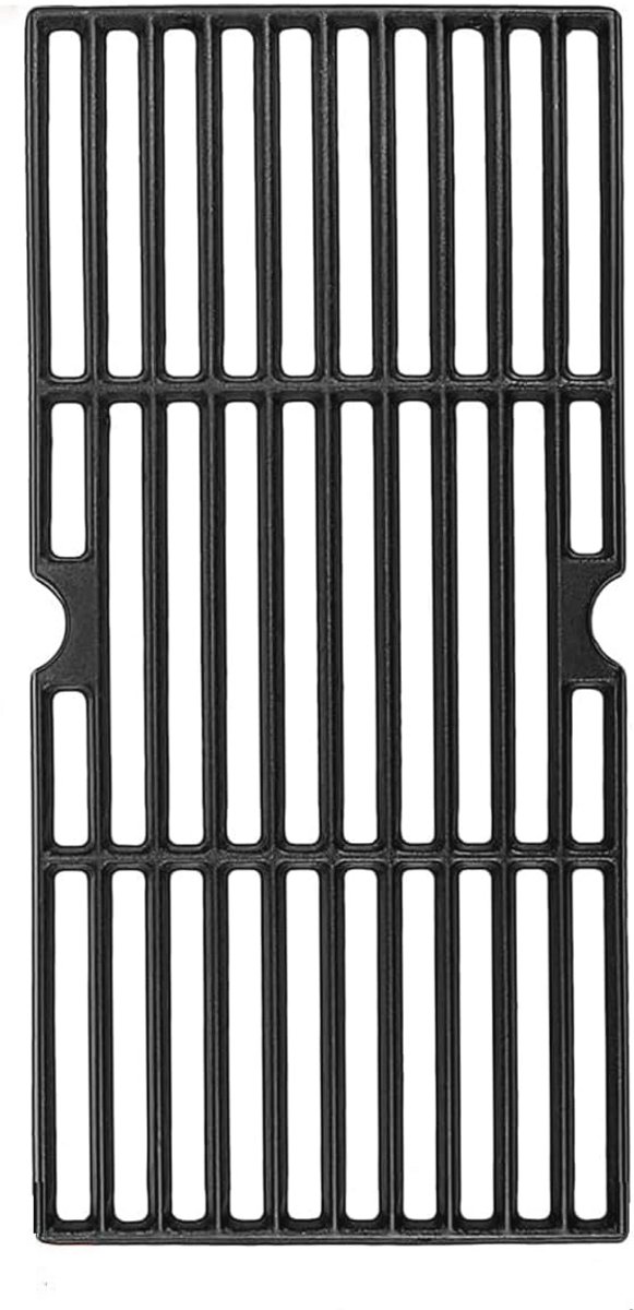 Grille De Barbecue En Fonte Émaillée 43x21 Cm Compatible Charbroil, Enders, Landmann, Broil King - Denmay