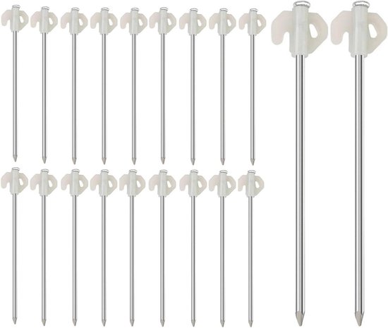 50 Stks 304 Roestvrijstalen Veerdraad Harde Draad Rechtdraad 0.7-1.1Mm Veer Staaldraad, Lengte 500Mm,Diameter 1.1mm