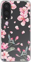 imoshion Hoesje - Geschikt voor Samsung Galaxy S25 Edge - Design hoesje - Blossom Watercolor