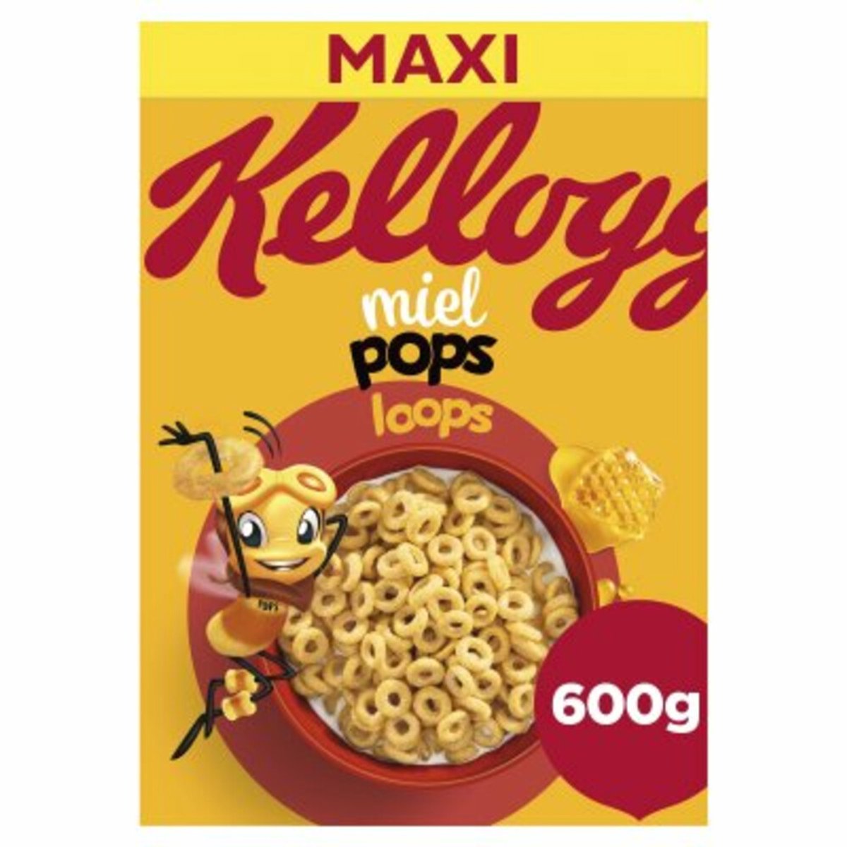 Kellogg's Honey Loops Ontbijtgranen - 7 x 600 gr - Voordeelverpakking