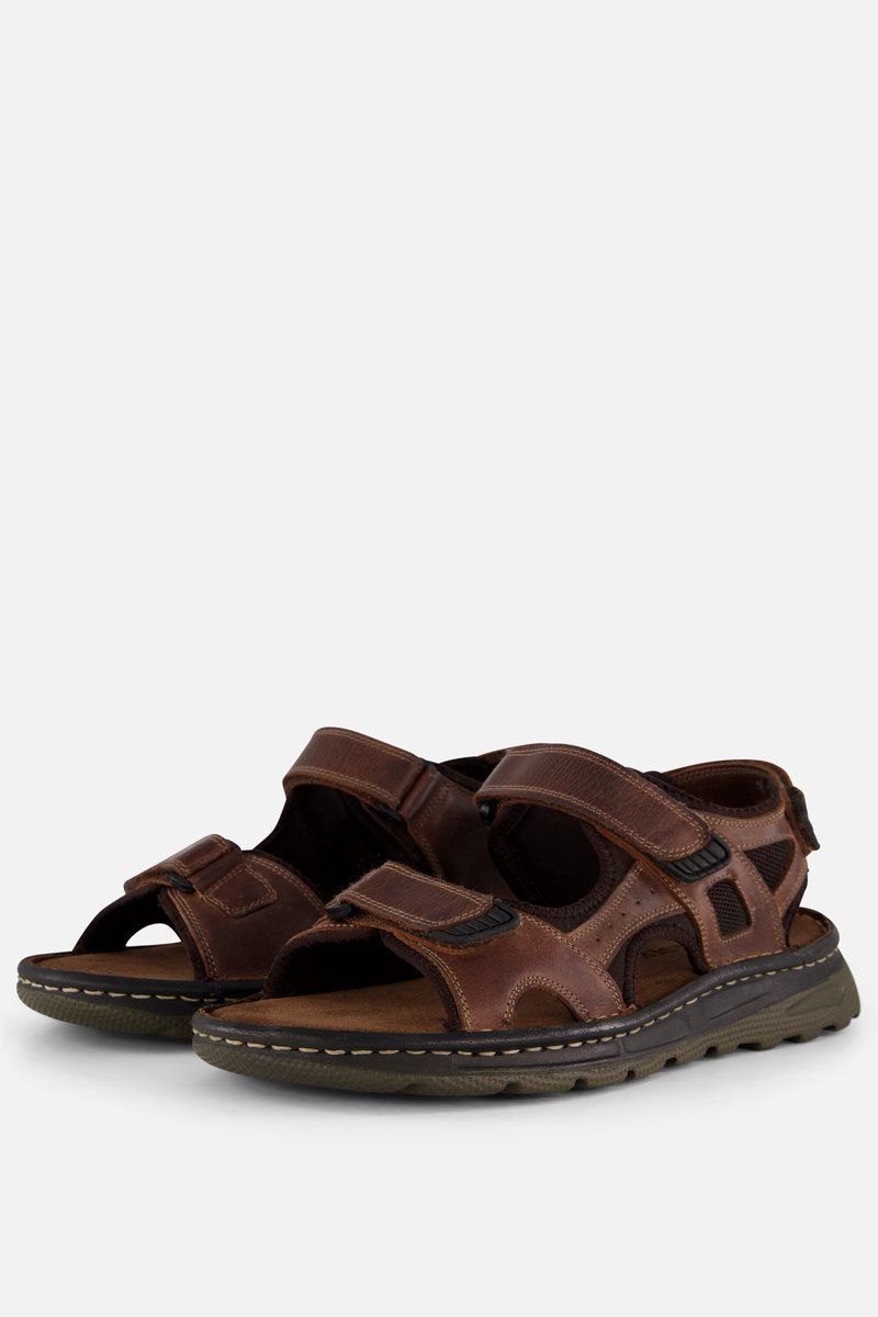 Outfielder Sandalen bruin Leer - Maat 41