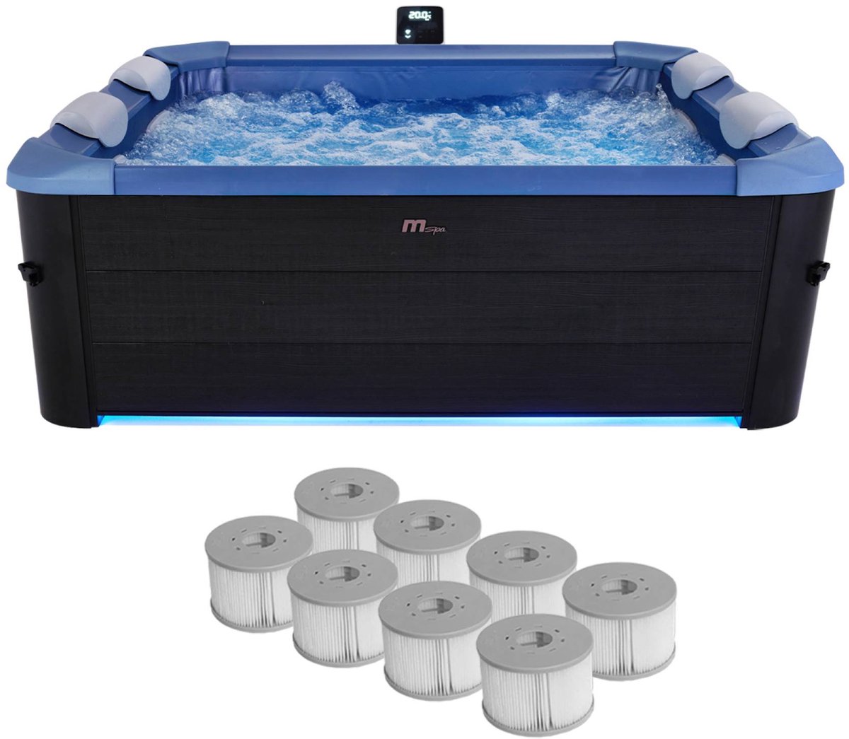MSPA - SPA Sapphire + 8 filters - Vaste spa 6 plaatsen, - MSPA - €1.999,00
