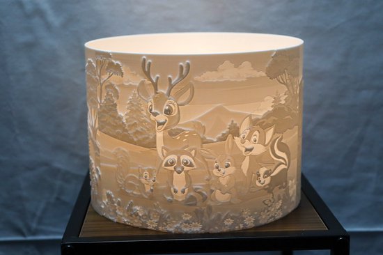 Schemerlamp kinderkamer jungle dieren thema — afbeelding 4