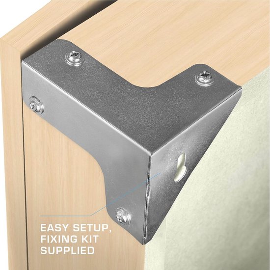 Deluxe Heavy Duty Dartkast met Markeringsborden en Licht Eiken Afwerking van Heemskerk — afbeelding 3