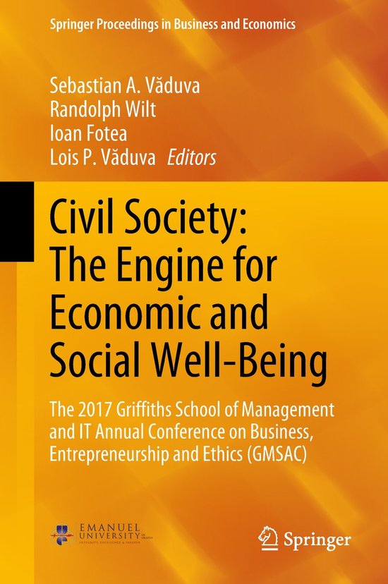 Springer Proceedings in Business and Economics- Civil Societ ... - cover