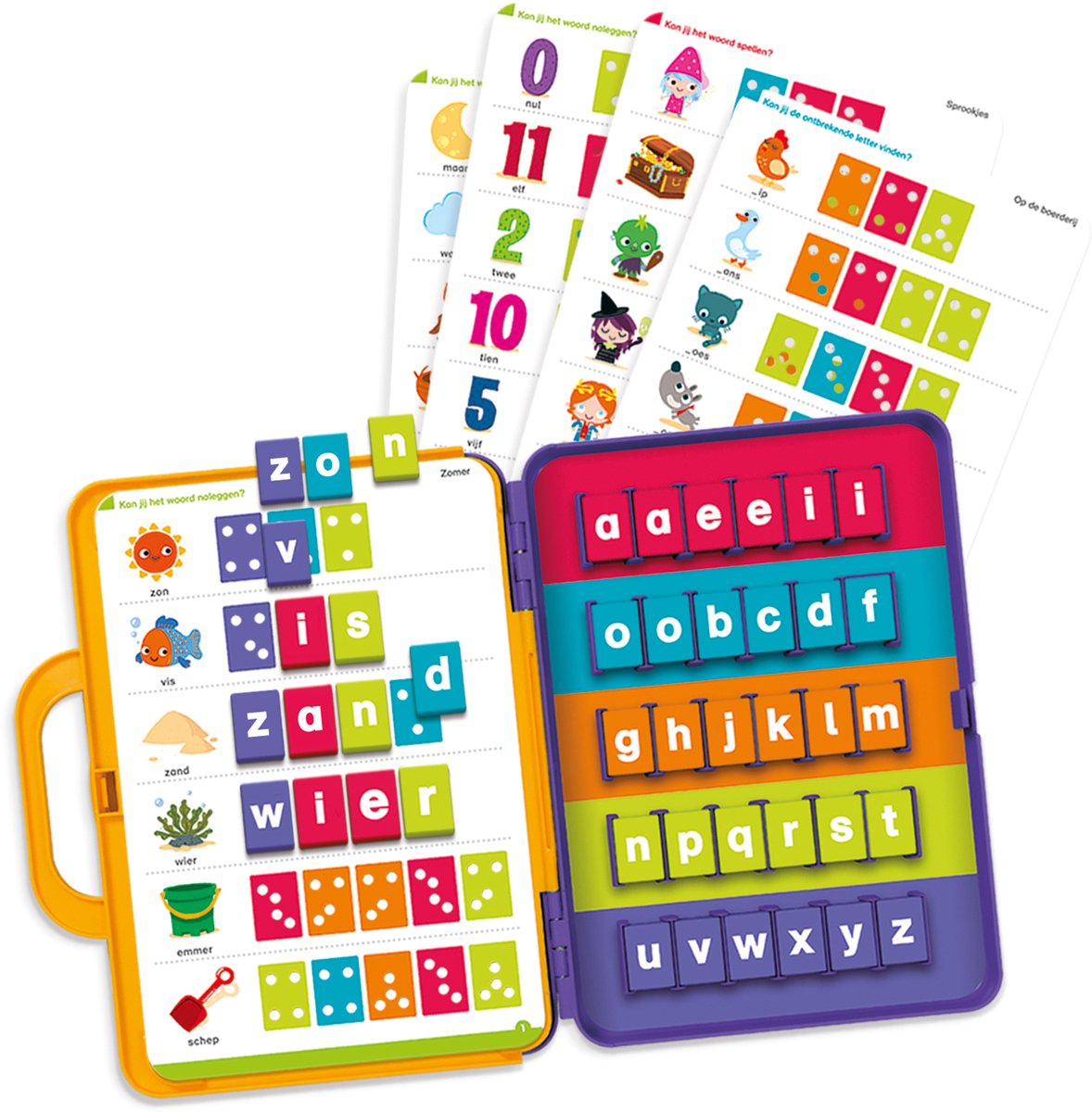 Jumbo - Ik Leer - Lezen - Educatief Spel - Vanaf 5 jaar - Koffer voor onderweg — afbeelding 4