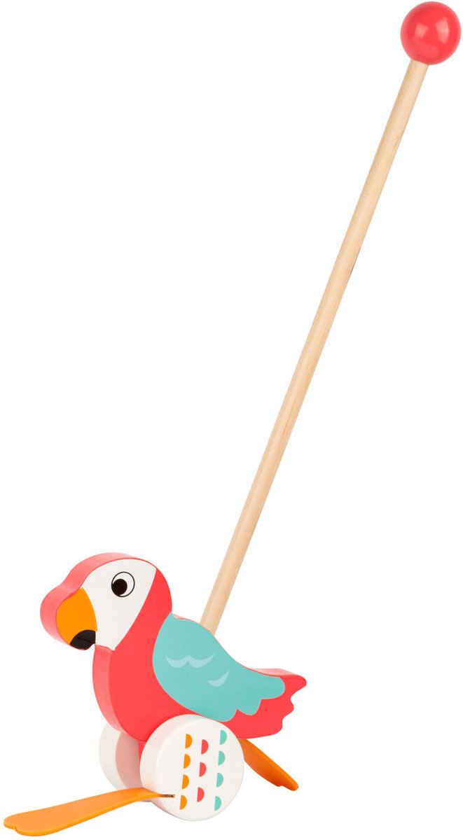 small foot - Push-along Animal Parrot "Lori" van Small Foot — afbeelding 3