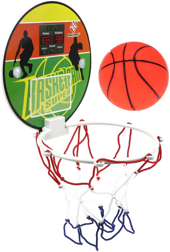 Mini Basketbalset met Bal en Zuignappen