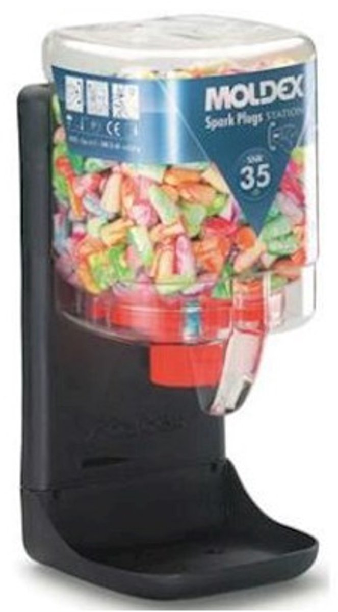 Oordoppen Dispenser Moldex 7825 Spark plugs - 250 paar