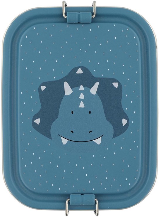 Sin BPA Trixie - Broodtrommel De Acero Inoxidable 1200 Ml Mr. Lion, Para Snacks O Meriendas, Fácil De Abrir Fiambrera Trixie - 4