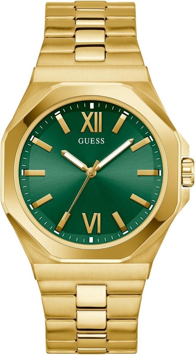 Guess Emperor GW0849G2 Horloge - Staal - Goudkleurig - Ø 42 mm
