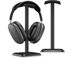 Hoofdtelefoon standaard - universele headset houder - zwart - gewogen basis