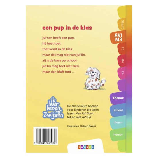 Ik leer lezen met Zwijsen - een pup in de klas
