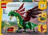 Bol.com LEGO Creator 3in1 Middeleeuwse draak - 31161 aanbieding