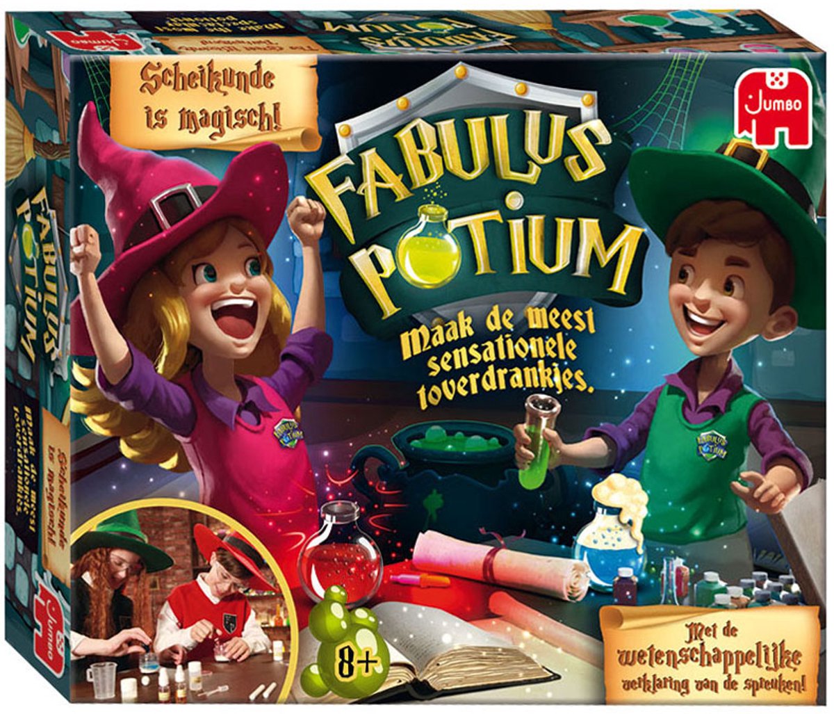 Jumbo - Fabulus Potium - Experimenten voor kinderen vanaf 8 jaar - Scheikunde set - Educatief speelgoed