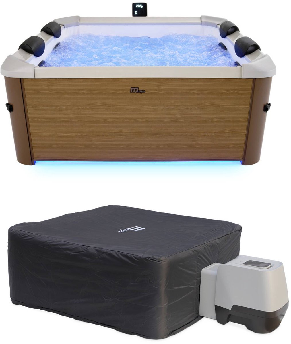 Mspa Spa Oslo Amber - Opblaasbare jacuzzi met hydromassage - Mspa - €1.995,00