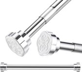 Perche télescopique extensible - réglable - acier inoxydable - 40-55 cm