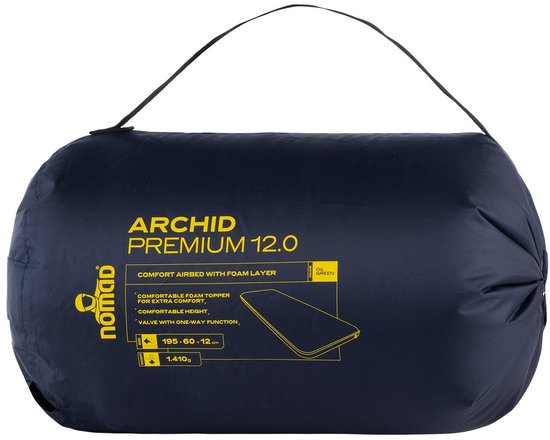 NOMAD® Archid Premium 12.0 Slaapmat - Oil Green - One Size van NOMAD — afbeelding 3