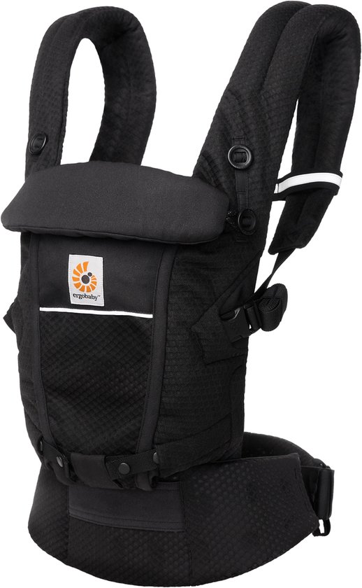 Ergobaby Draagzak Adapt - Soft Flex Mesh - Onyx Black van Ergobaby — afbeelding 2