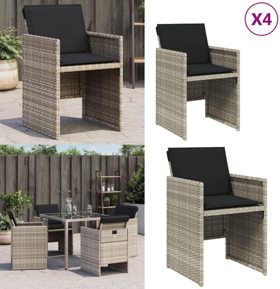 Set van 4 tuinstoelen kopen? ✔️ Tot 36% korting
