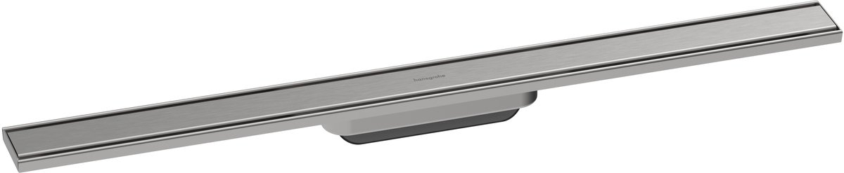 Hansgrohe RainDrain Original - Lineaire douchegoot 80 cm, met rooster, geborsteld roestvrij staal 56198800