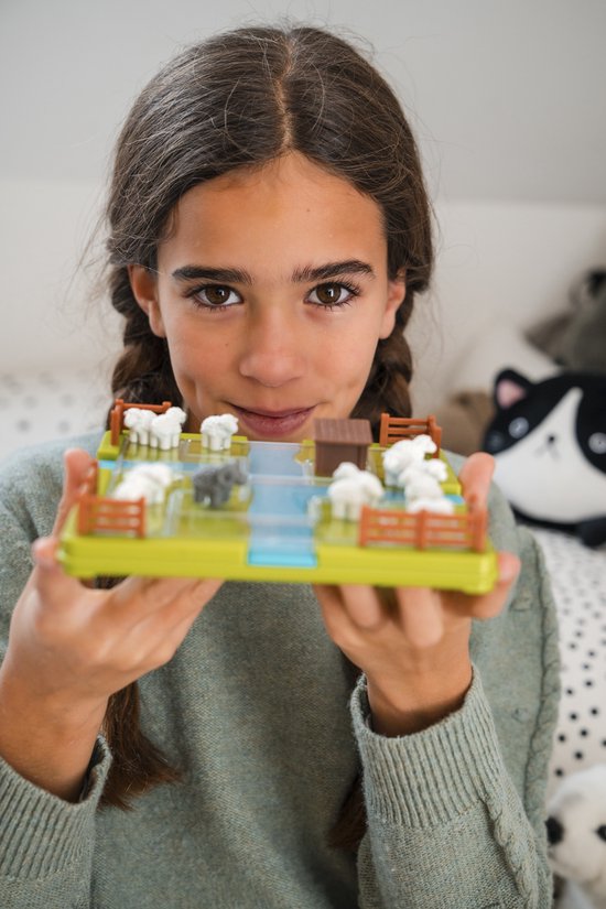 SmartGames Schaapjes Tellen - Logisch Denkspel - 60 Opdrachten - Compact Reisspel & Solospel - Vanaf 7 Jaar