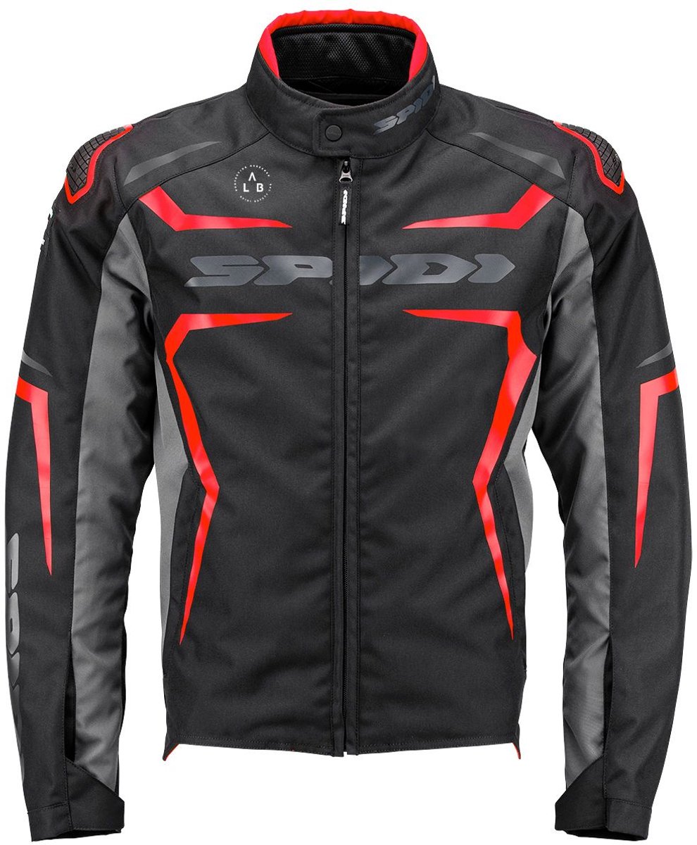 Spidi Race-Evo H2Out Jas Zwart Rood - Jas