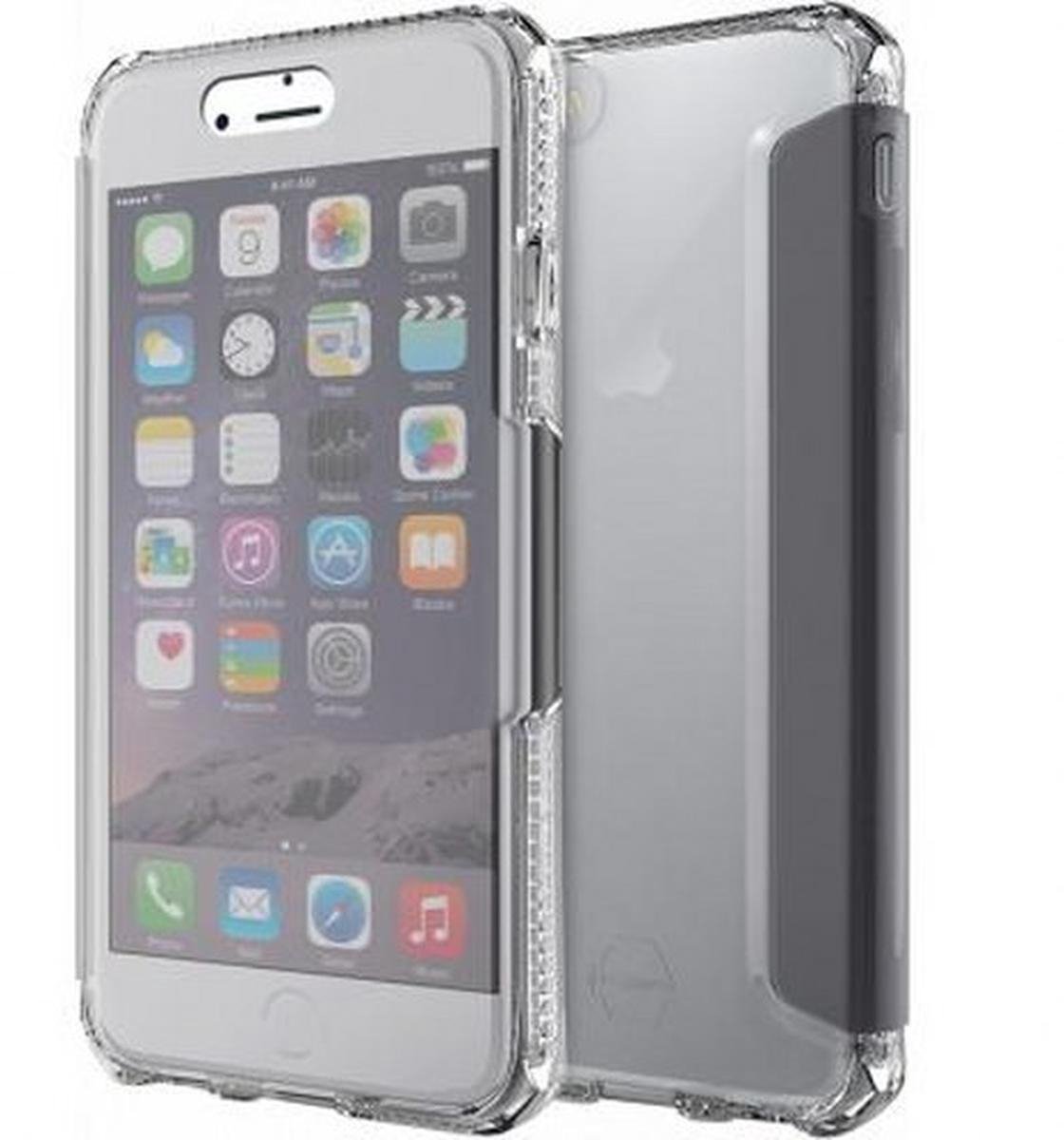Itskins, Hoesje geschikt voor iPhone 6/6S - Folio Spectra Vision Series, Transparant
