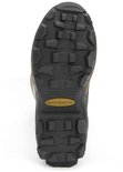 Zool van een laars met Muck Boot Co. logo en grof profiel.