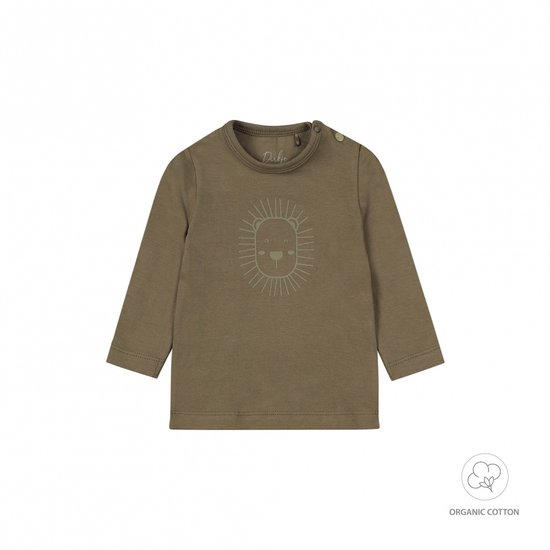 Dirkje - T-shirt - Délavé - Vert - Bio - Cotton - Taille 62